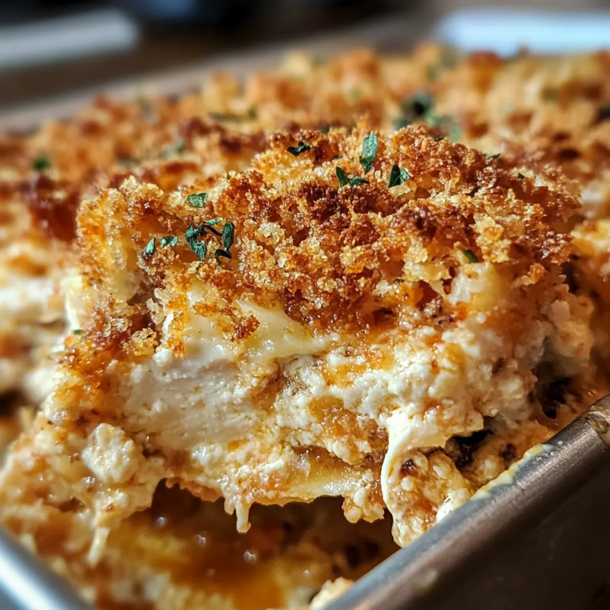 Hühnchen Parmesan Auflauf