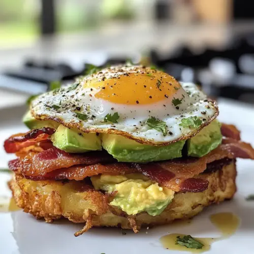 Crispy Hashbrown Haystacks Knusprige Hashbrown-Haystacks