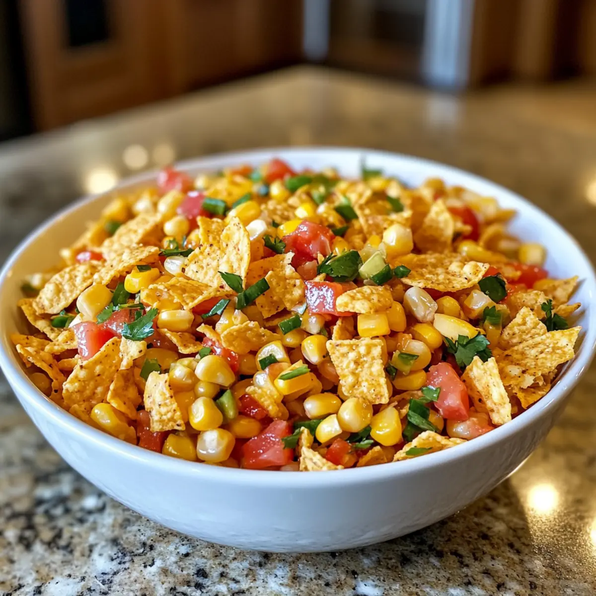 Fritos Chili Käse Salat