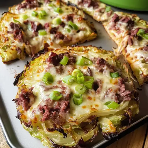 Irische geröstete Kohl Low Carb Pizza Rezept