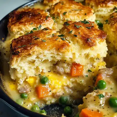 Herzhafter Frühstücks-Pastetchen mit Honig