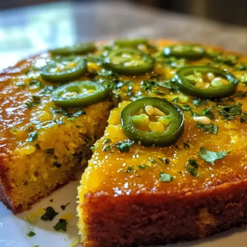 Scharfe süße Jalapeño-Maisbrot