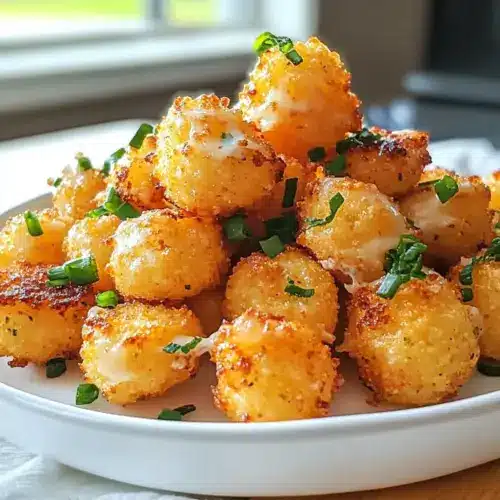 Käse Blumenkohl Tater Tots