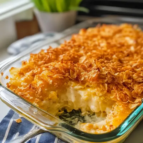 Käsige Röstkartoffelauflauf