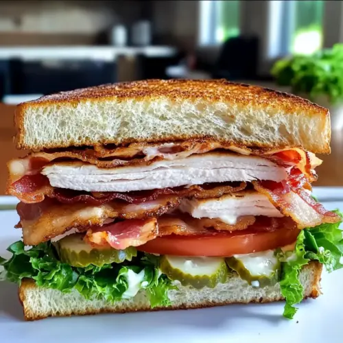 Knuspriges Ultimatives Club-Sandwich