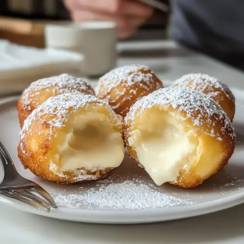 Italienische Sahnebomben