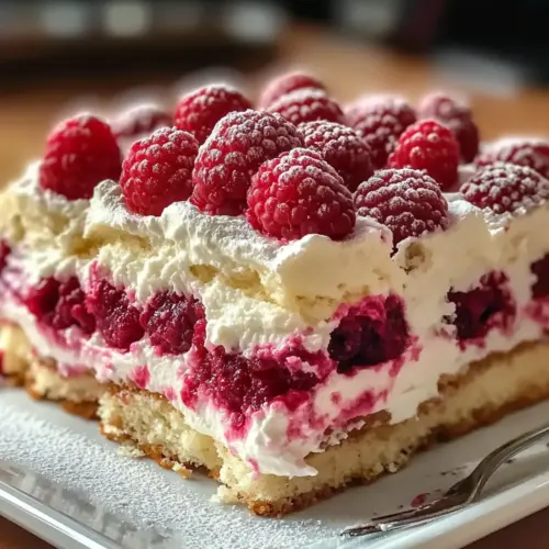 Weiße Schokoladen-Himbeer-Tiramisu